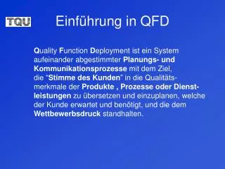 einf hrung in qfd