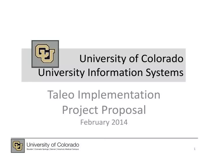 university of colorado university information systems