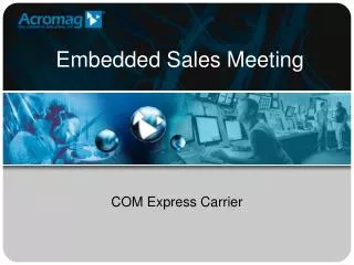 Embedded Sales Meeting