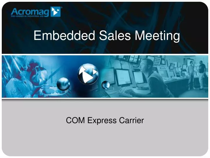 embedded sales meeting