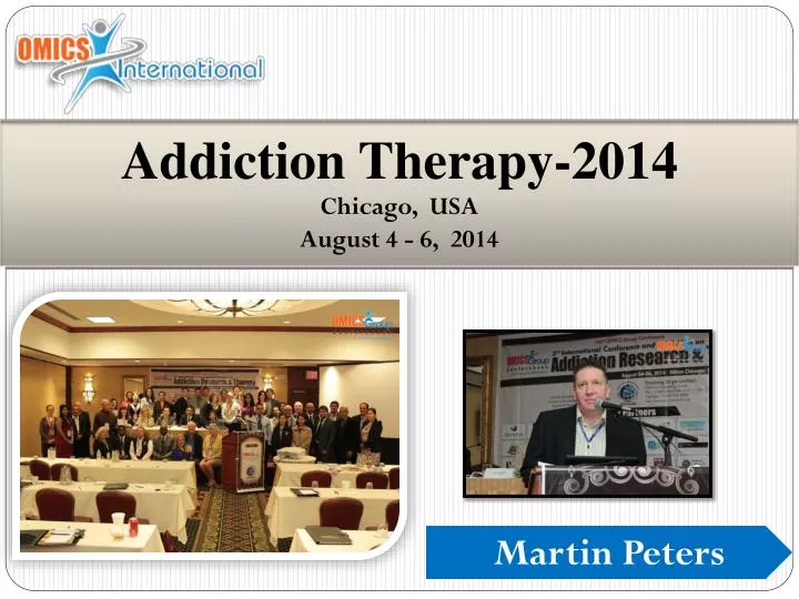 addiction therapy 2014 chicago usa august 4 6 2014