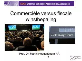 commerci le versus fiscale winstbepaling