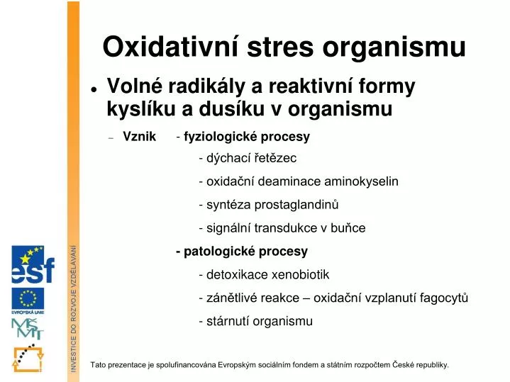 oxidativn stres organismu