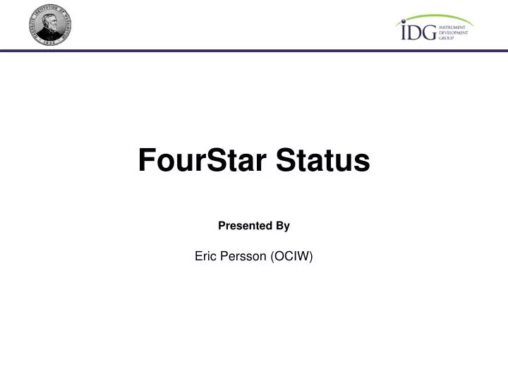 fourstar status