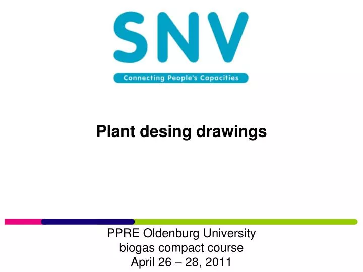 plant desing drawings
