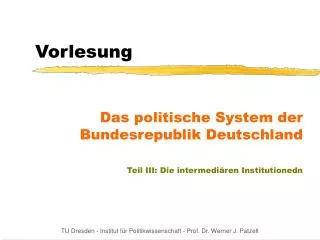 vorlesung