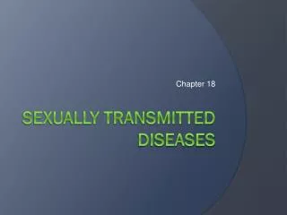 Sexually Transmitted Diseases