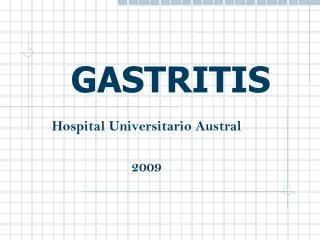 gastritis