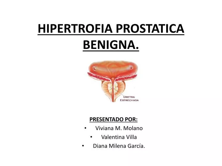 hipertrofia prostatica benigna