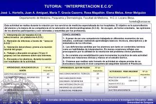 tutoria interpretacion e c g