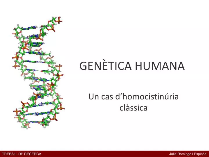 gen tica humana
