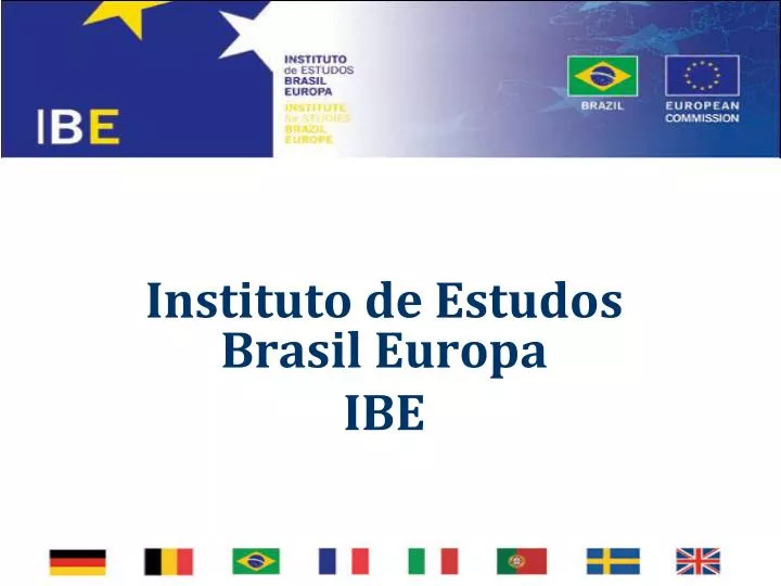 instituto de estudos brasil europa ibe
