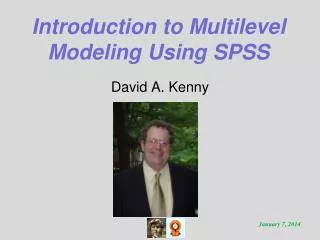 Introduction to Multilevel Modeling Using SPSS