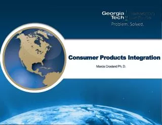 Consumer Products Integration