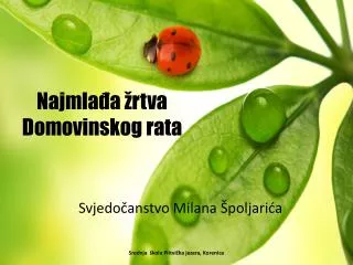 najmla a rtva domovinskog rata