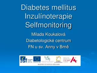 diabetes mellitus inzul noterapie selfmonitoring