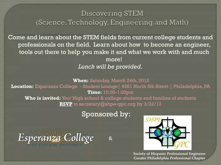 discovering stem science technology engineering and math
