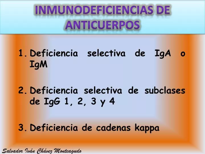 inmunodeficiencias de anticuerpos