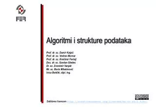 algoritmi i strukture podataka