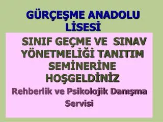 g r e me anadolu l ses