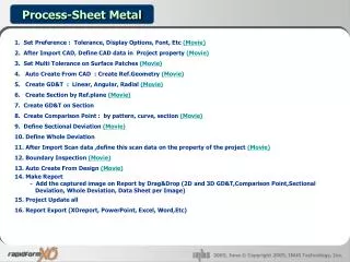 Process-Sheet Metal