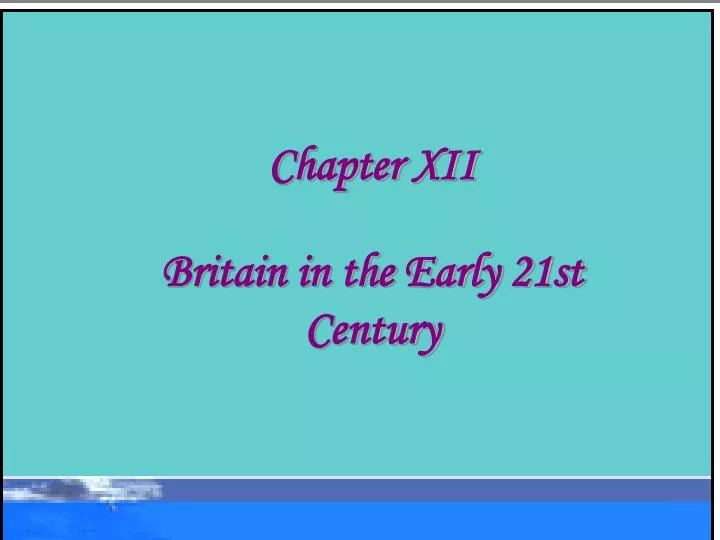 chapter xii