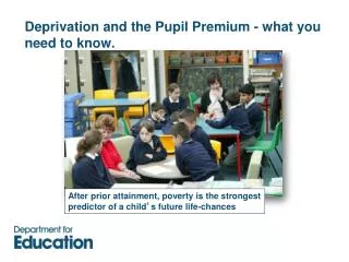 Deprivation and the Pupil Premium - what you need to know.