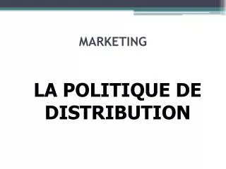 marketing