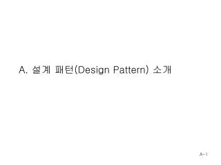 a design pattern