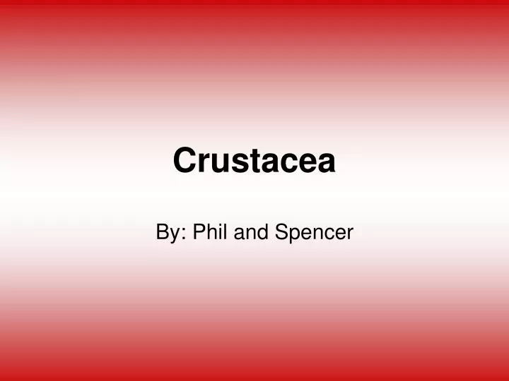 crustacea