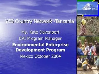 YES Country Network -Tanzania