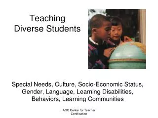 Teaching Diverse Students