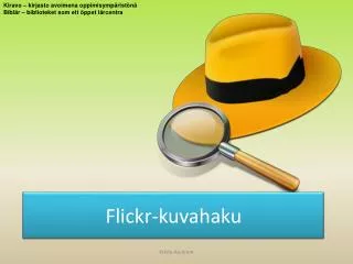 flickr kuvahaku