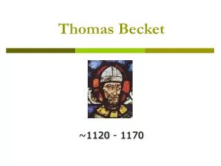 thomas becket