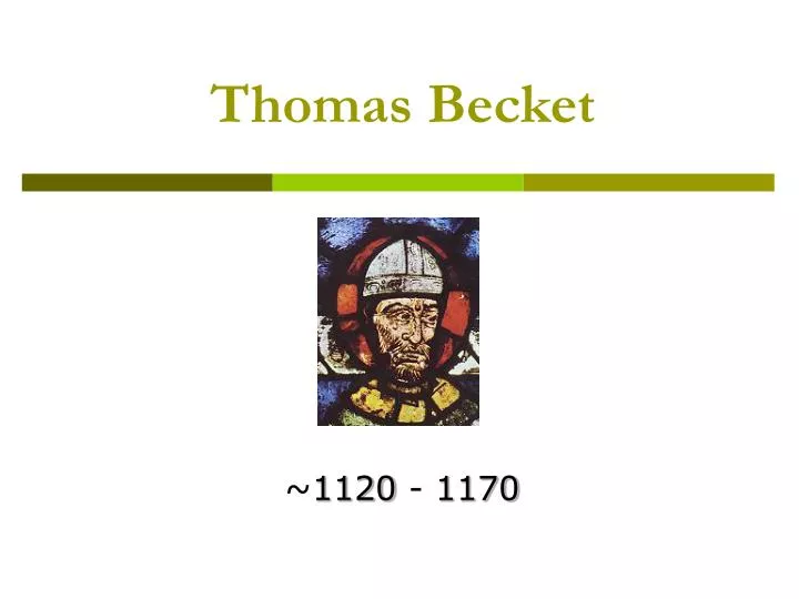 thomas becket