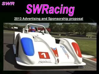 2013 Advertising and Sponsorship proposal
