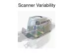 Scanner Variability - slide 1