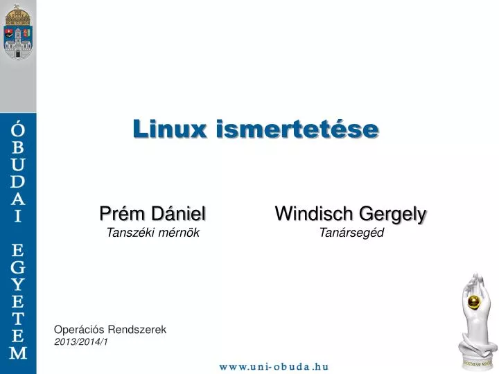 linux ismertet se