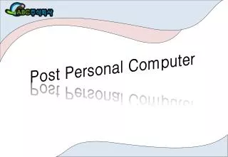Post Personal Computer
