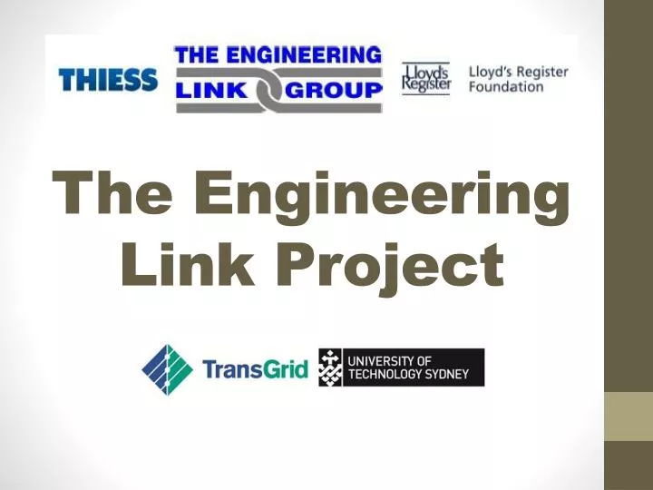 the engineering link project