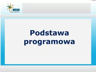 podstawa programowa