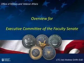 Overview for Executive Committee of the Faculty Senate