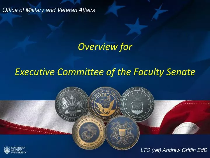 overview for executive committee of the faculty senate