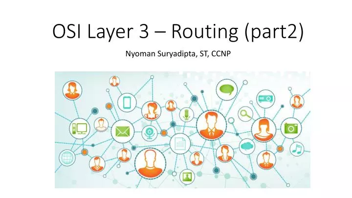 osi layer 3 routing part2
