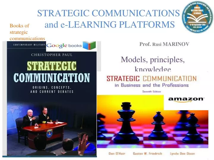 strategic communications and e learning platforms
