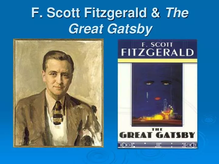 f scott fitzgerald the great gatsby