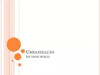 urbaniza o