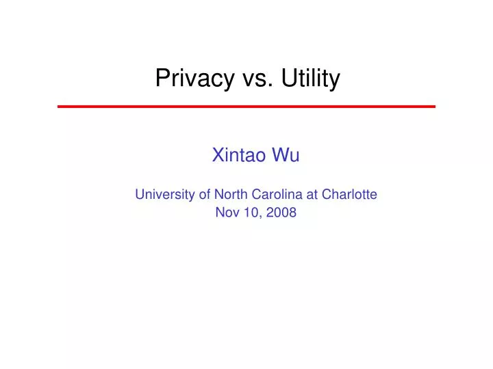 privacy vs utility