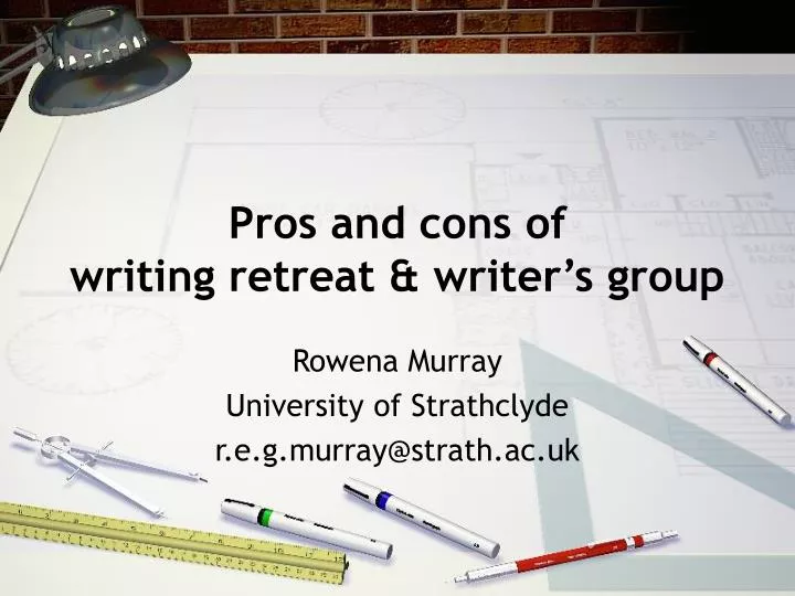pros and cons of writing retreat writer s group
