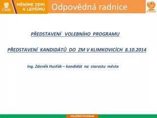 odpov dn radnice